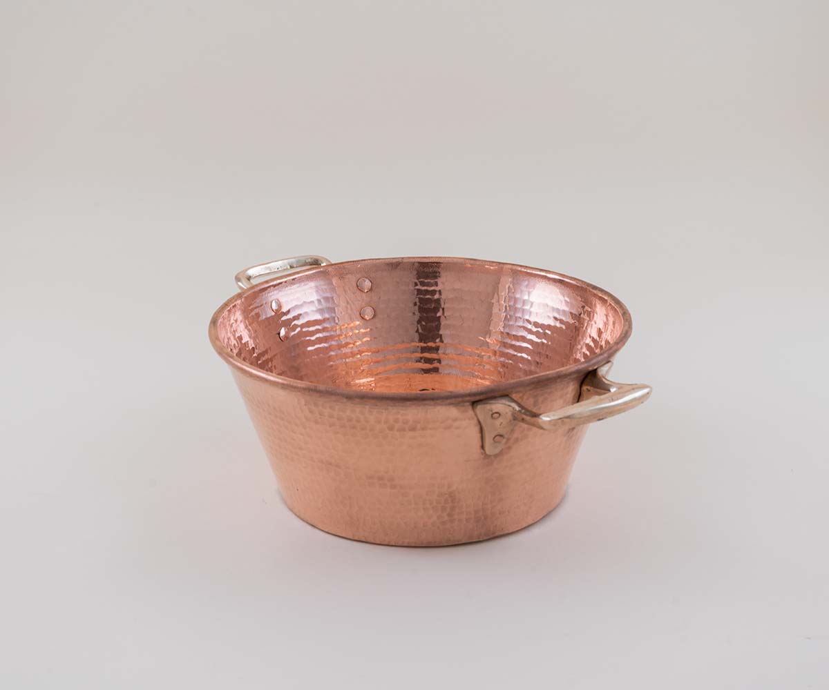 Cazo en Cobre con Asas de Bronce Mi tienda