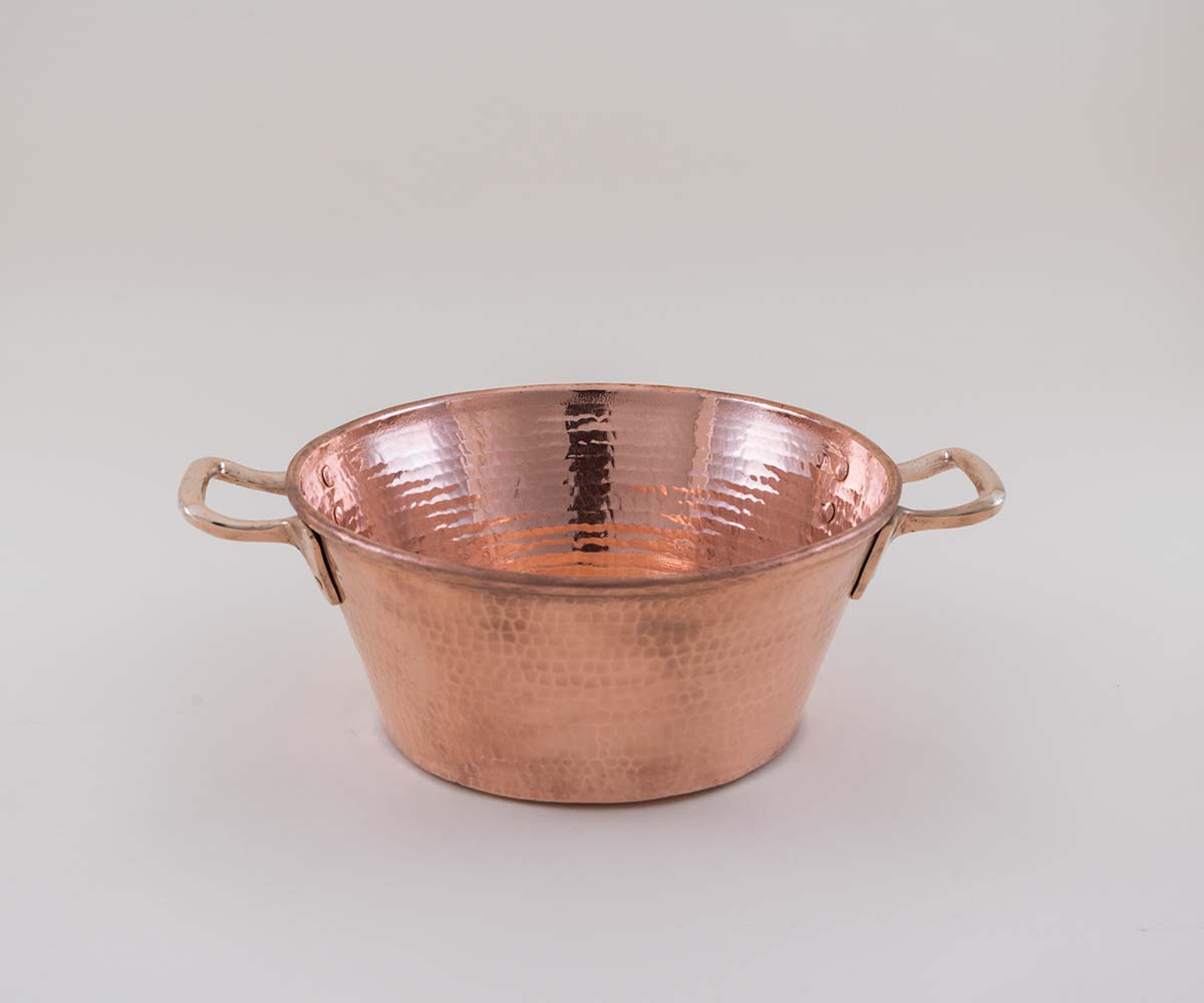 Cazo en Cobre con Asas de Bronce Mi tienda