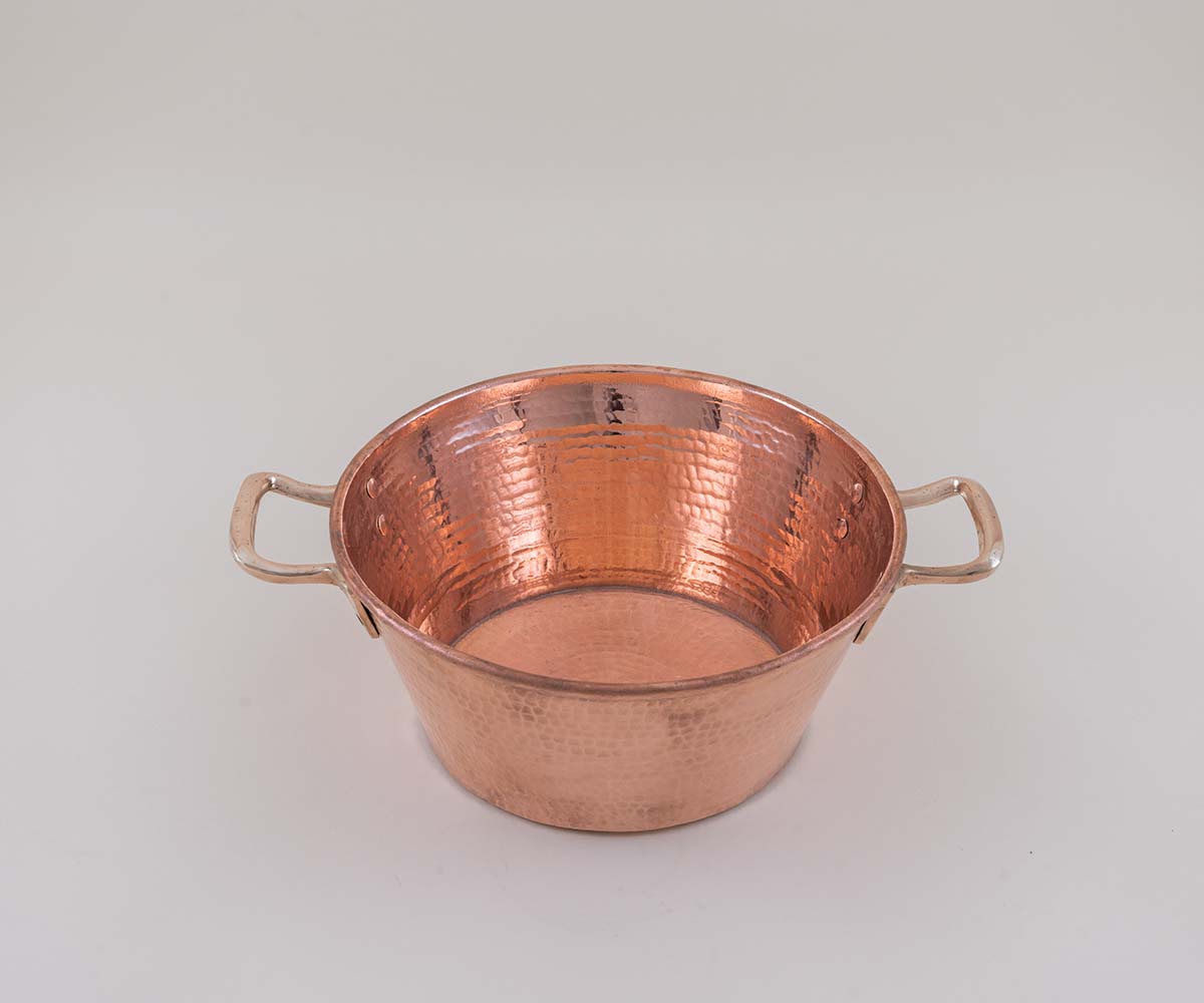 Cazo en Cobre con Asas de Bronce Mi tienda