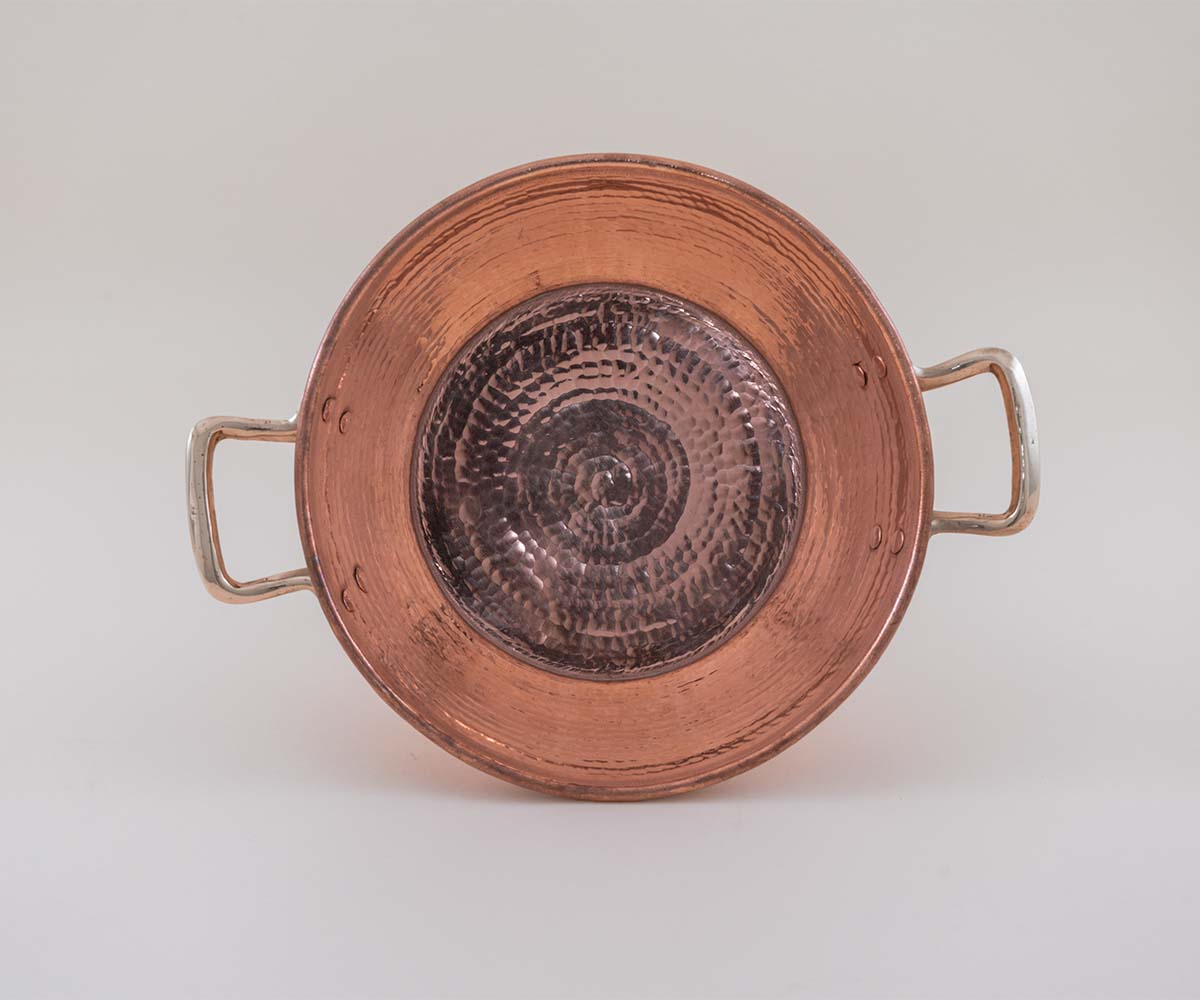 Cazo en Cobre con Asas de Bronce Mi tienda