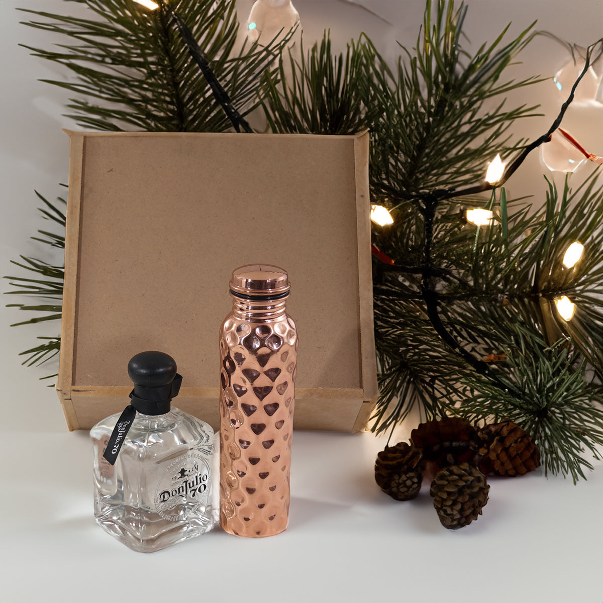 KIT 7 COPPER BOTTLE Cobre Santa Clara