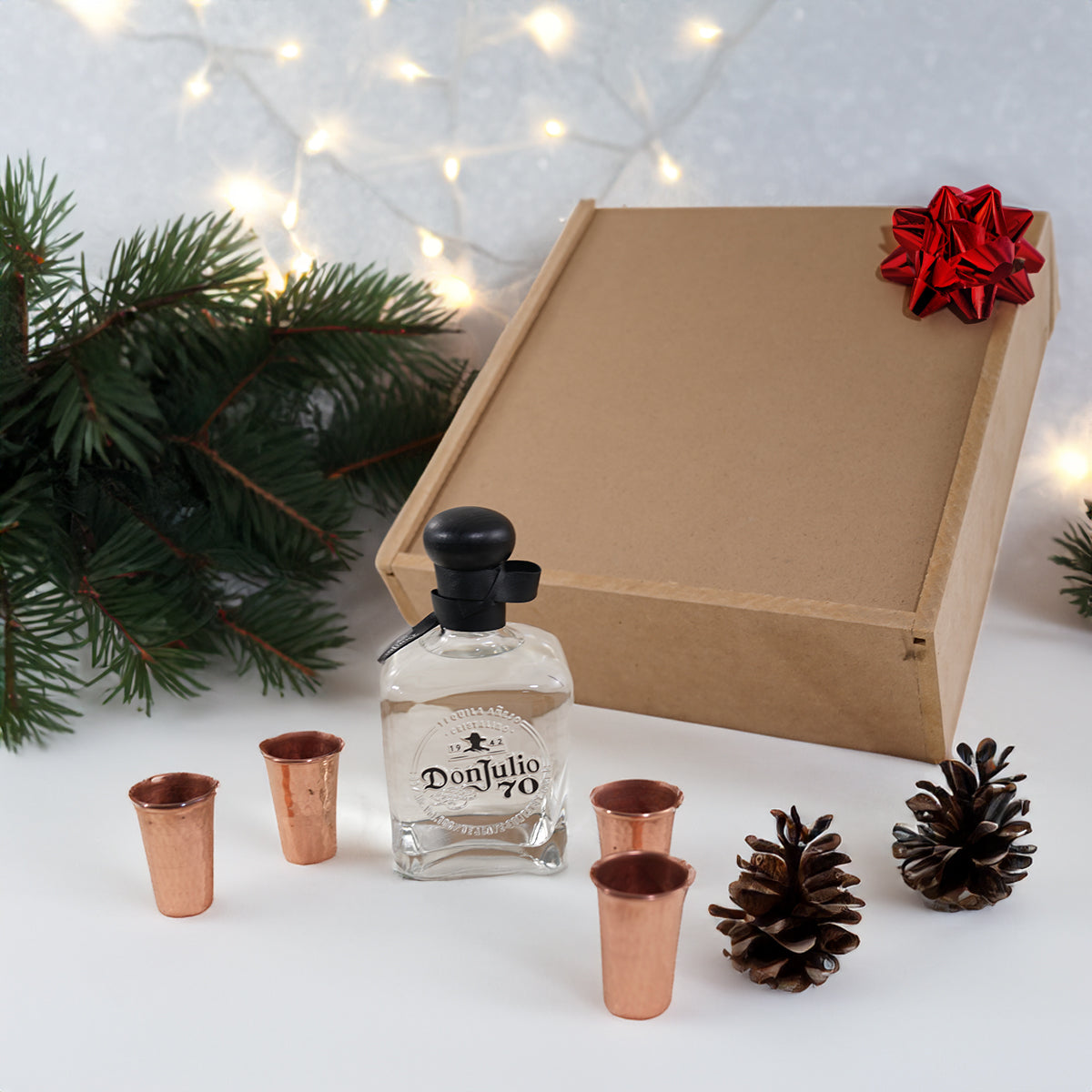 KIT 5 TEQUILEROS Cobre Santa Clara