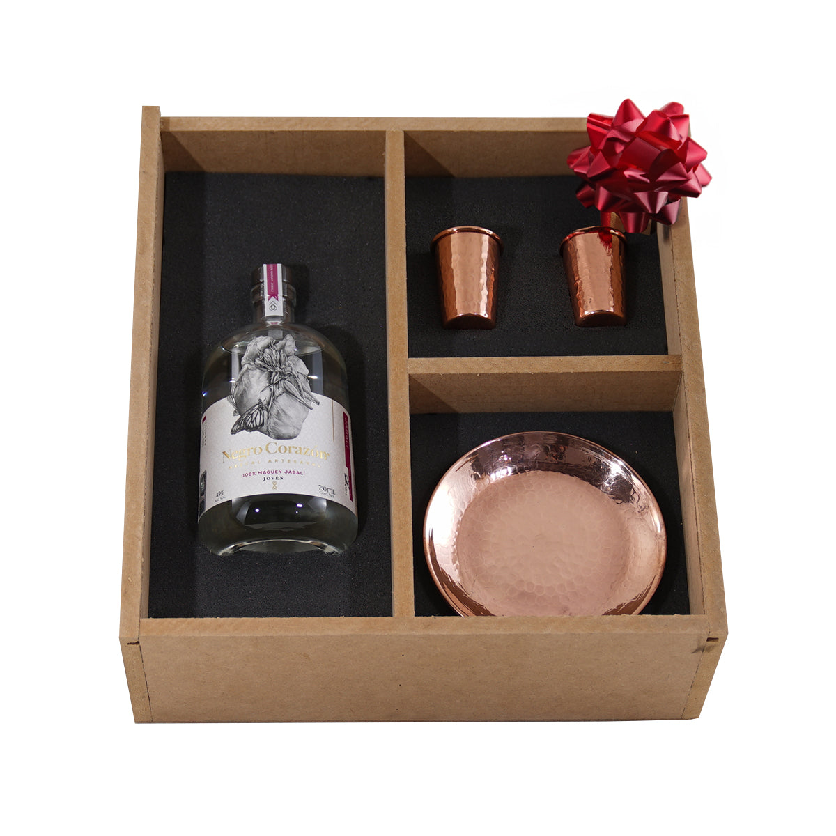 KIT 8 TEQUILEROS PLATO ESPAÑA Cobre Santa Clara