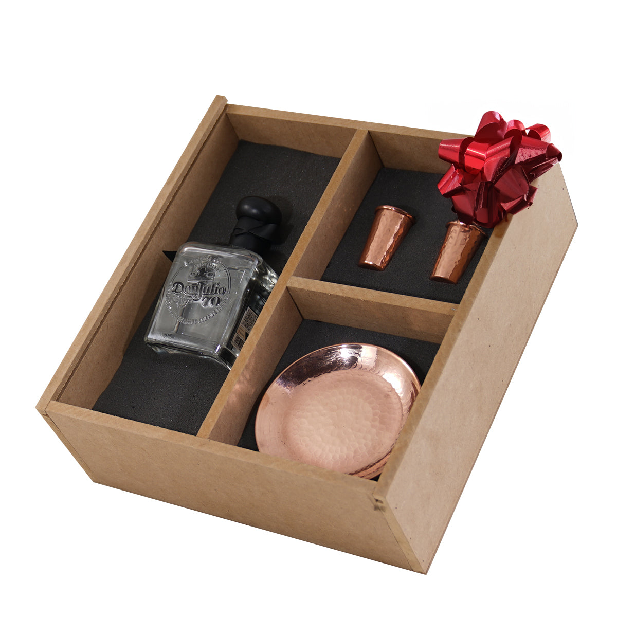 KIT 10 TEQUILEROS PLATO ESPAÑA Cobre Santa Clara