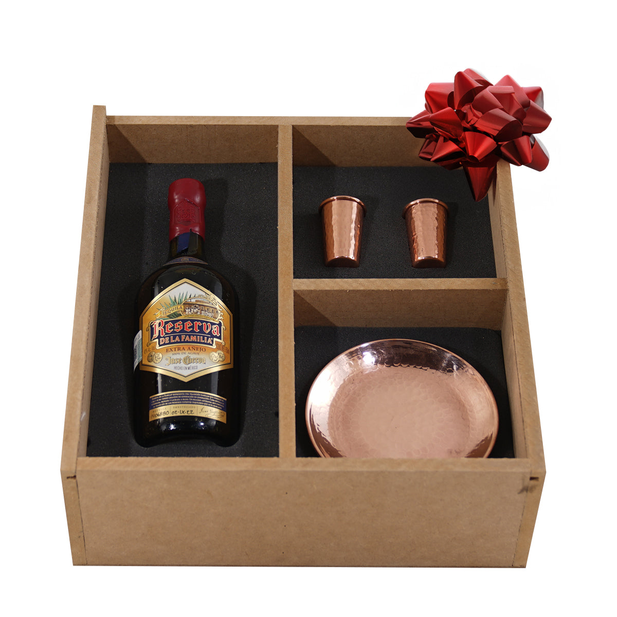 KIT 9 TEQUILEROS PLATO ESPAÑA Cobre Santa Clara