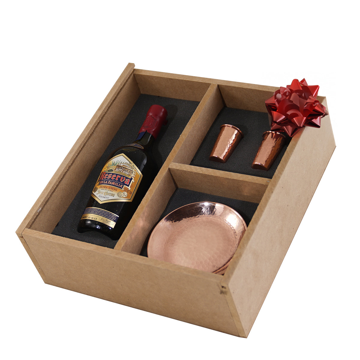 KIT 9 TEQUILEROS PLATO ESPAÑA Cobre Santa Clara