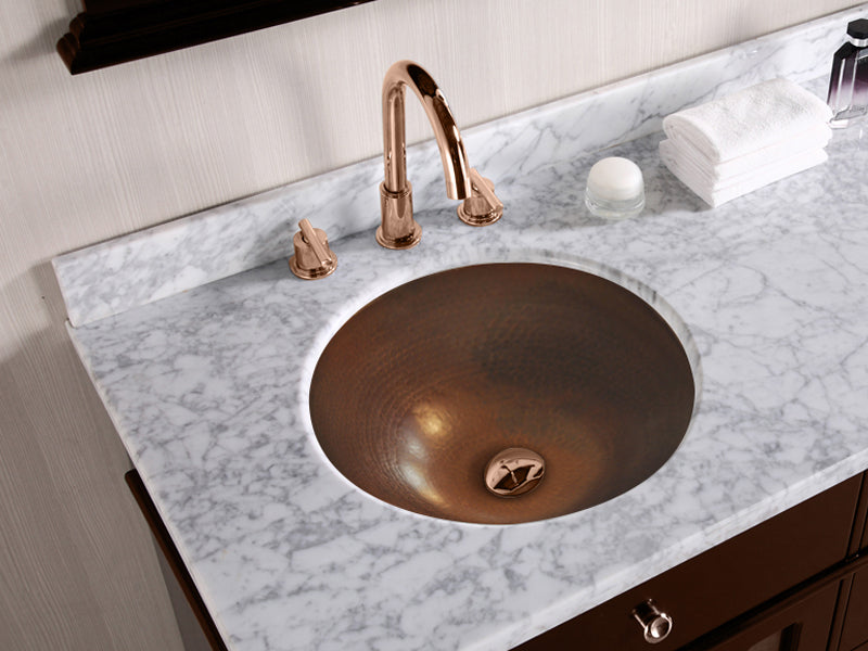 Lavabo Redondo en Cobre Mi tienda
