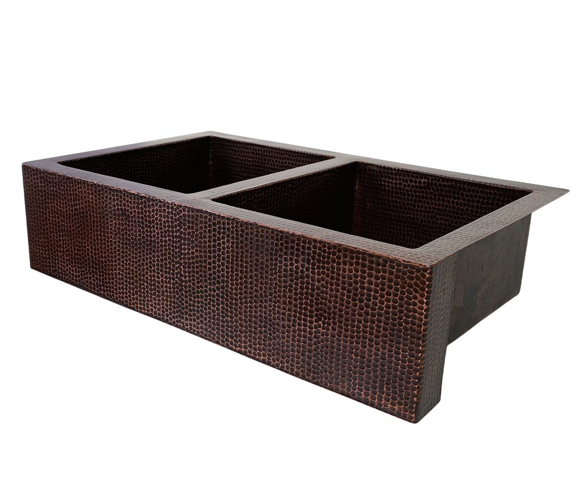 Tarja de Cocina Farmhouse 50/50 en Cobre Mi tienda