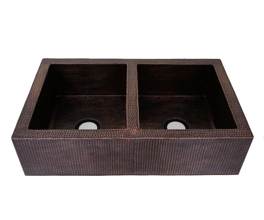 Tarja de Cocina Farmhouse 50/50 en Cobre Mi tienda