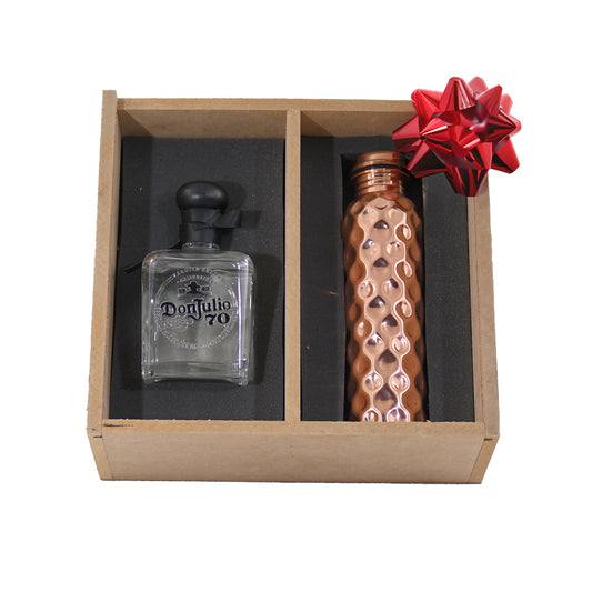 KIT 7 COPPER BOTTLE Cobre Santa Clara