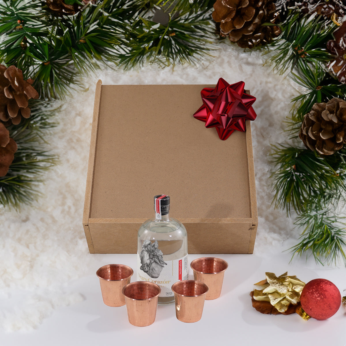 KIT 12 MEZCALEROS Cobre Santa Clara