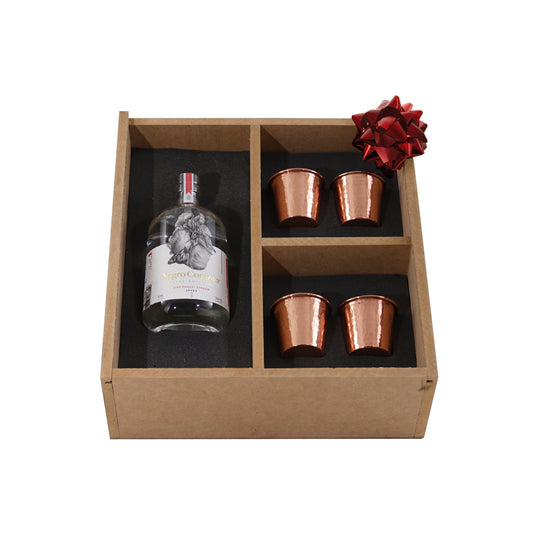 KIT 12 MEZCALEROS Cobre Santa Clara