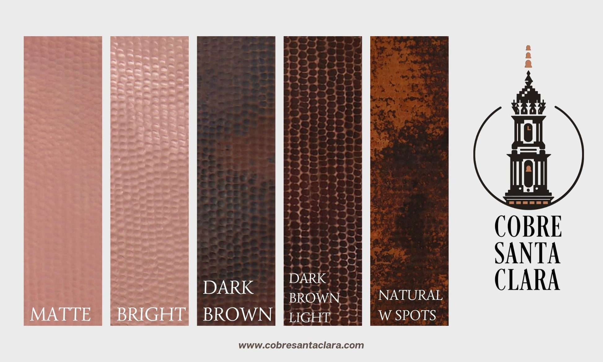 Lavabo Ovalado en Cobre Liso Cobre Santa Clara